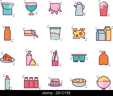 Isolated jelly line and fill style icon vector design Stock Vector ...