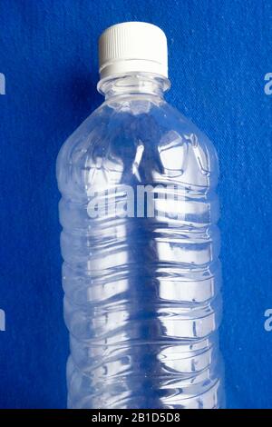 Empty plastic bottle Stock Photo