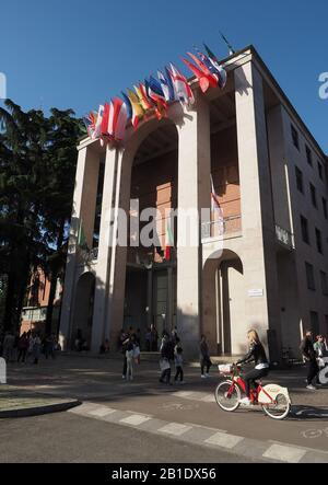 Europe, Italy, Lombardy, Milan, Triennale design Museum, Art Gallery Stock Photo