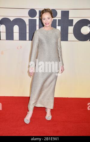 Kristin Scott Thomas. Military Wives UK Premiere, Cineworld Leicester Square, London. UK Stock Photo