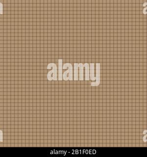 Seamless background of beige brown squares mosaic Stock Vector