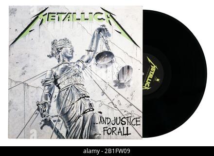 Metallica CD collection of early albums Stock Photo - Alamy