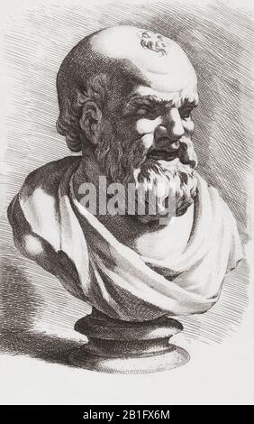 Democritus (c. 460 – c. 370 BC) Ancient Greek pre-Socratic philosopher ...
