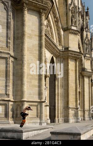 Orleans Cathedral, gothic style Stock Photo