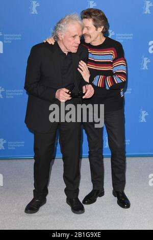Abel Ferrara and Willem Dafoe attend the photocall for Siberia during the 70th Berlin International Film Festival. © Paul Treadway Stock Photo