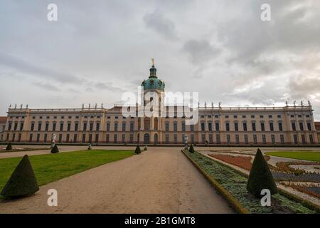 Charlottenburg Palace in Berlin, Germany Stock Photo