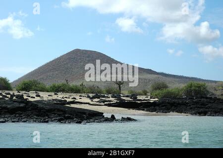 Volcanic Galapagos Islands Landscape Stock Photo - Alamy