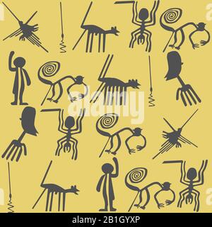 The ancient symbol, Egyptian sign, vector Stock Vector