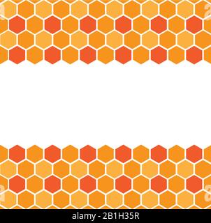 honeycomb background. honeycomb pattern. Hexagon abstract background vector design Stock Vector