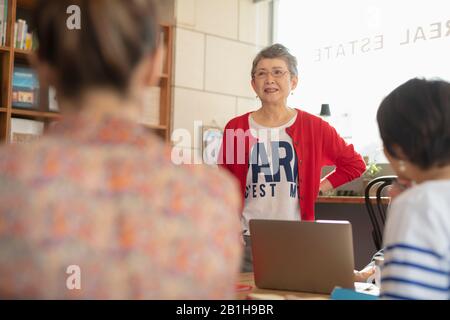 Concept of seminar for women Stock Photo