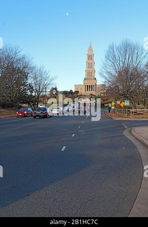 The George Washington Masonic National Memorial off of King Street just outside Old Town Alexandria, dedicated Stock Photo