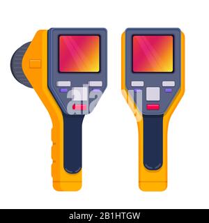 Thermal imaging camera Stock Vector