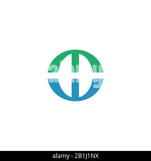 Initial letter wt  logo or tw logo vector design template Stock Vector