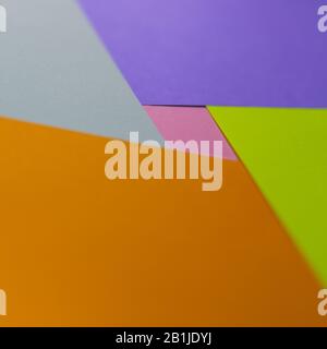 Multicolored blocks with bright colors and copy space Stock Photo