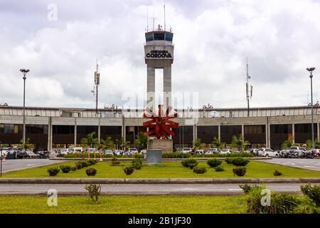 Medellin, Colombia – January 27, 2019: Terminal of Medellin airport (MDE) in Colombia. Stock Photo