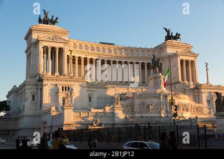 Vittoriano, Altar of the Fatherland, Rome, Italy Stock Photo