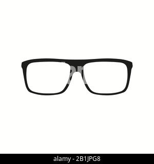 Eyeglasses icon simple vector image Stock Vector