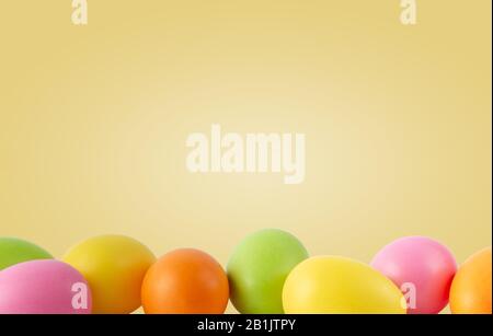 Easter festive eggs Stock Photo