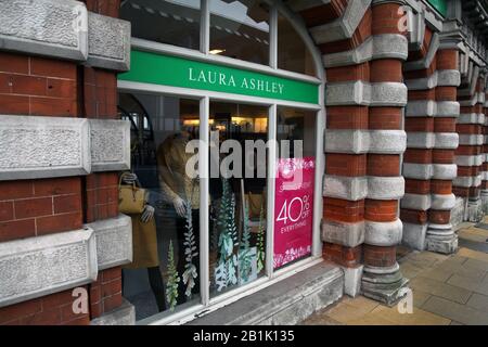 Laura Ashley shop, Guildford, Surrey, UK - 2020 Stock Photo