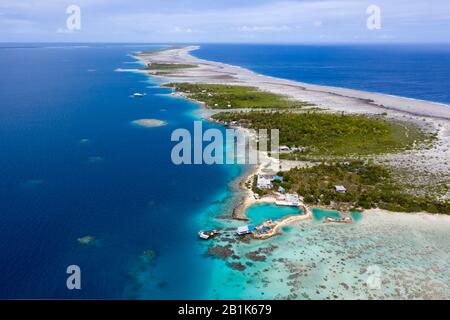 Impressions of Ahe Atoll, Tuamotu Archipel, French Polynesia Stock ...