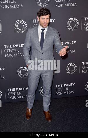 Los Angeles, USA. 25th Feb, 2020. David Giuntoli screening the ABC TV series 'A Million Little Things' at the Paley Center for Medie. Los Angeles, Feb 25, 2020 | usage worldwide Credit: dpa/Alamy Live News Stock Photo