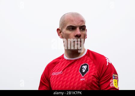 Darron Gibson. Salford City FC. Stock Photo