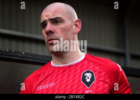 Darron Gibson. Salford City FC. Stock Photo