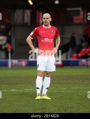 Darron Gibson. Salford City FC. Stock Photo