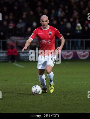 Darron Gibson. Salford City FC. Stock Photo