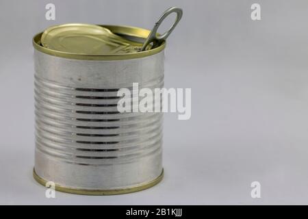 aluminum can Stock Photo