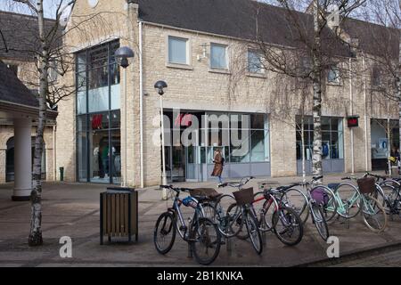 H & M retail store in Witney, Oxfordshire, UK Stock Photo