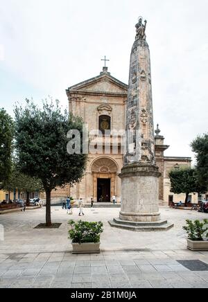 Basilica di Santa Maria della Vittoria, San Vito dei Normanni, Puglia, Italy Stock Photo