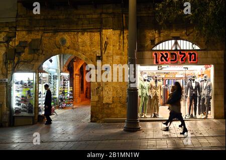 west jerusalem, daily life Stock Photo