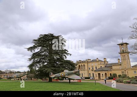 RAF Fighter Command Headquarters, Bentley Priory, Mansion House Drive, Stanmore, Harrow, Greater London, England, Great Britain, UK, Europe Stock Photo
