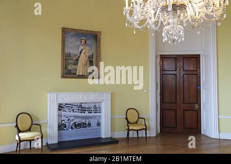 Operations Room, RAF Fighter Command HQ, Bentley Priory Museum, Stanmore, Harrow, Greater London, England, Great Britain, UK, Europe Stock Photo