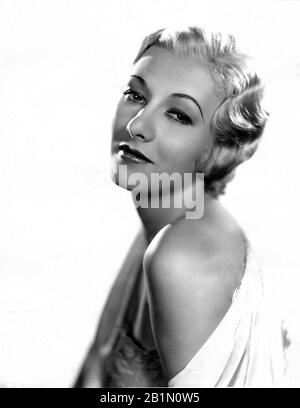 KAREN MORLEY Publicity Portrait as Poppy in SCARFACE 1932 directors HOWARD HAWKS and RICHARD ROSSON novel Armitage Trail screen story Ben Hecht producer Howard Hughes The Caddo Company / United Artists Stock Photo