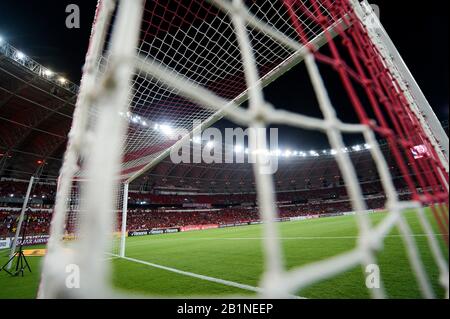 Porto Alegre, Brazil. 27th Feb, 2020. Everything ready for the match to be held at the Beira Rio Stadium on Wednesday night (26) in Porto Alegre, RS, Brazil. Credit: Duda Bairros/FotoArena/Alamy Live News Stock Photo