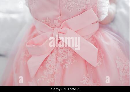 Beautiful Soft Pink Tulle Fabric Background Stock Photo 1381575842