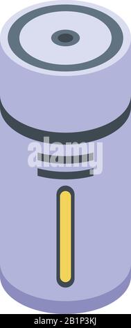 Aroma humidifier icon, isometric style Stock Vector