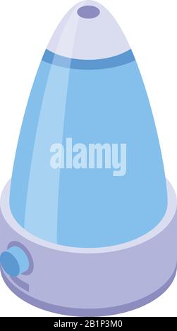 House humidifier icon, isometric style Stock Vector