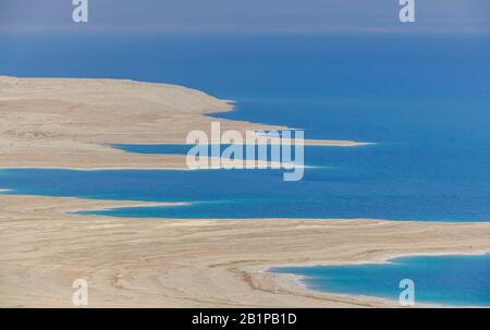 Nördliches Totes Meer nahe Mitzpe Shalem, Israel Stock Photo