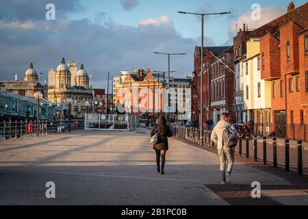 Images of the City of Kingston upon Hull in Yorkshire UK Stock Photo