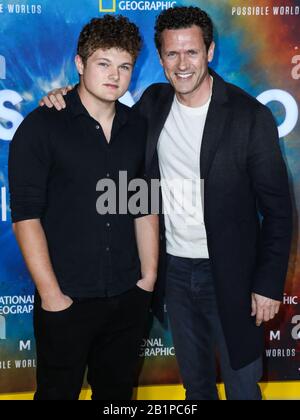 Westwood, United States. 26th Feb, 2020. WESTWOOD, LOS ANGELES, CALIFORNIA, USA - FEBRUARY 26: David O'Mara and Jason O'Mara arrive at the Los Angeles Premiere Of National Geographic's 'Cosmos: Possible Worlds' held at Royce Hall at the University of California, Los Angeles (UCLA) on February 26, 2020 in Westwood, Los Angeles, California, United States. (Photo by Xavier Collin/Image Press Agency) Credit: Image Press Agency/Alamy Live News Stock Photo