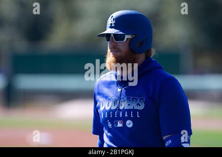 Phoenix, United States. 20th Feb, 2020. Los Angeles Dodgers