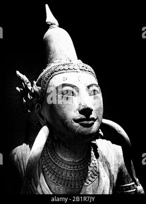 Hindu religious statue at The Pitt Rivers Museum, Oxford. Stock Photo