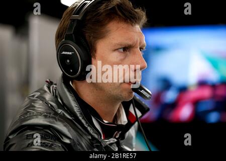 Barcelona, Spain. 26th Feb, 2020. Motorsports: FIA Formula One World Championship 2020, Preseason Testing in Barcelona, James Vowles (GBR, Mercedes AMG Petronas Motorsport), | usage worldwide Credit: dpa/Alamy Live News Stock Photo