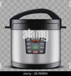 Domestic pressure cooker Stock Vector
