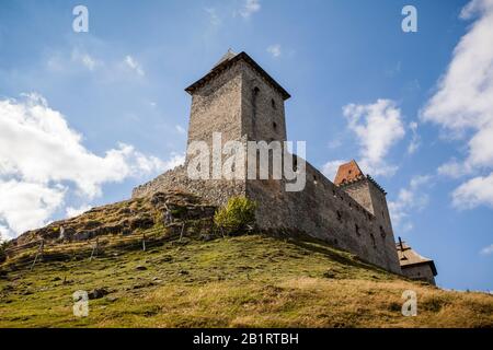 Gothic Kasperk Castle, Okres Klatovy District, Bohemian Forest, Czech Republic Stock Photo