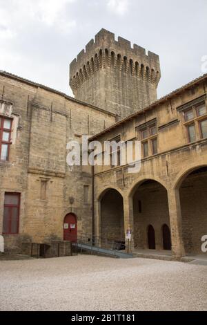 Musée de l'Emperi,Salon-de-Provence : vues du chateau Stock Photo