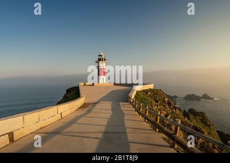 Cabo Ortegal Lighthouse Stock Photo